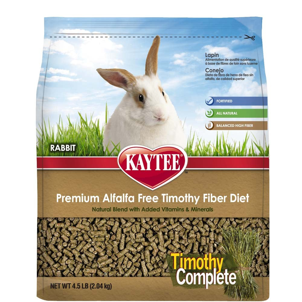 Kaytee Timothy Complete Rabbit Food 1ea-4,5 lb