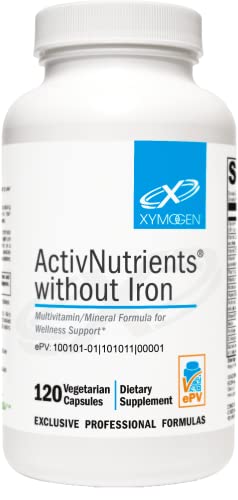 XYMOGEN ActivNutrients Without Iron 120 Capsules