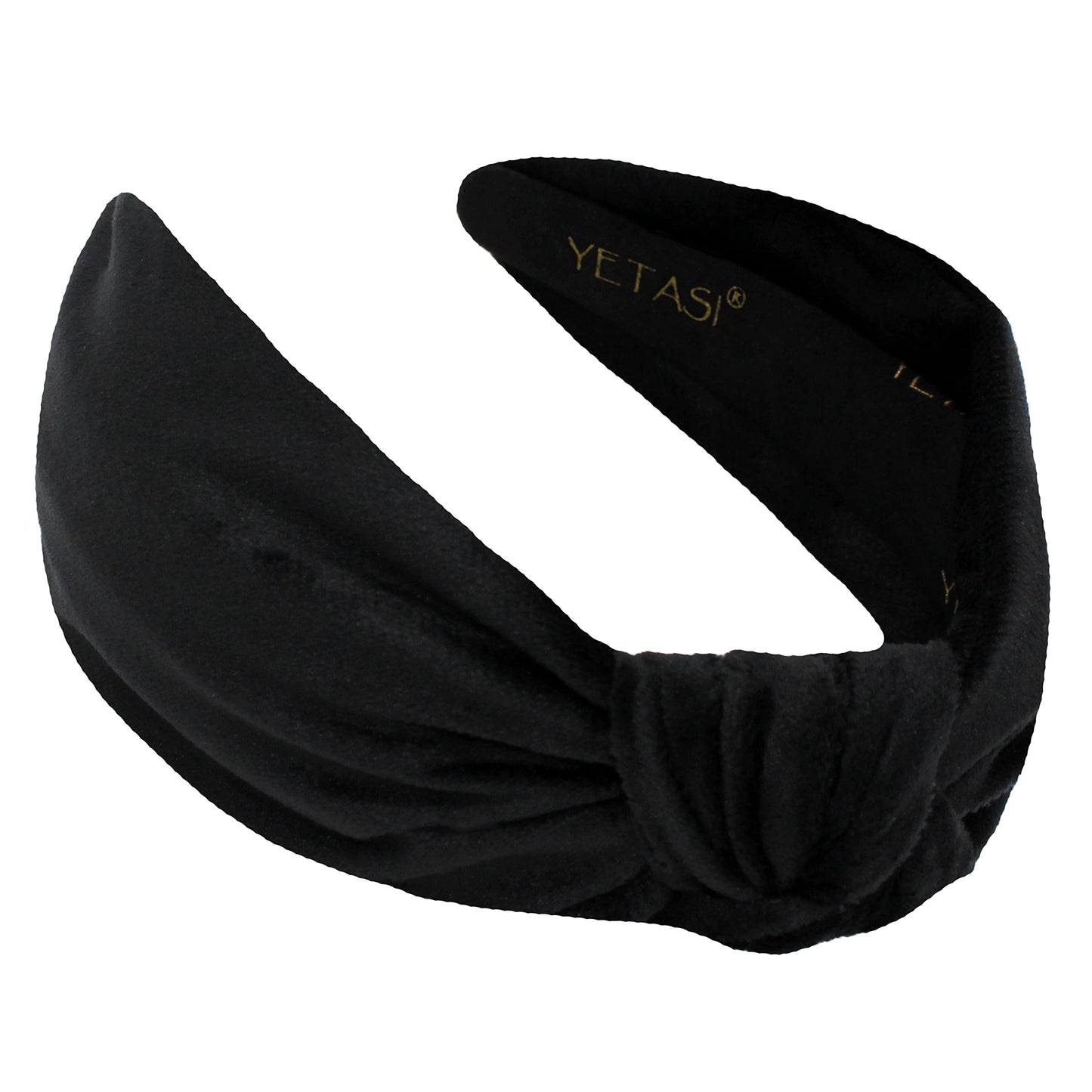 YETASI Black Headband is Well Made. Velvet Headbands for Women are Uniquely Made of Non Slip Material for Your Comfort. Velvet Knotted Headband for Women are Trendy