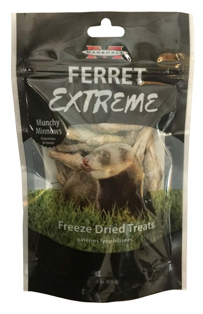 Marshall Pet Products Ferret Extreme Munchy Minnows Treats 0,3 oz