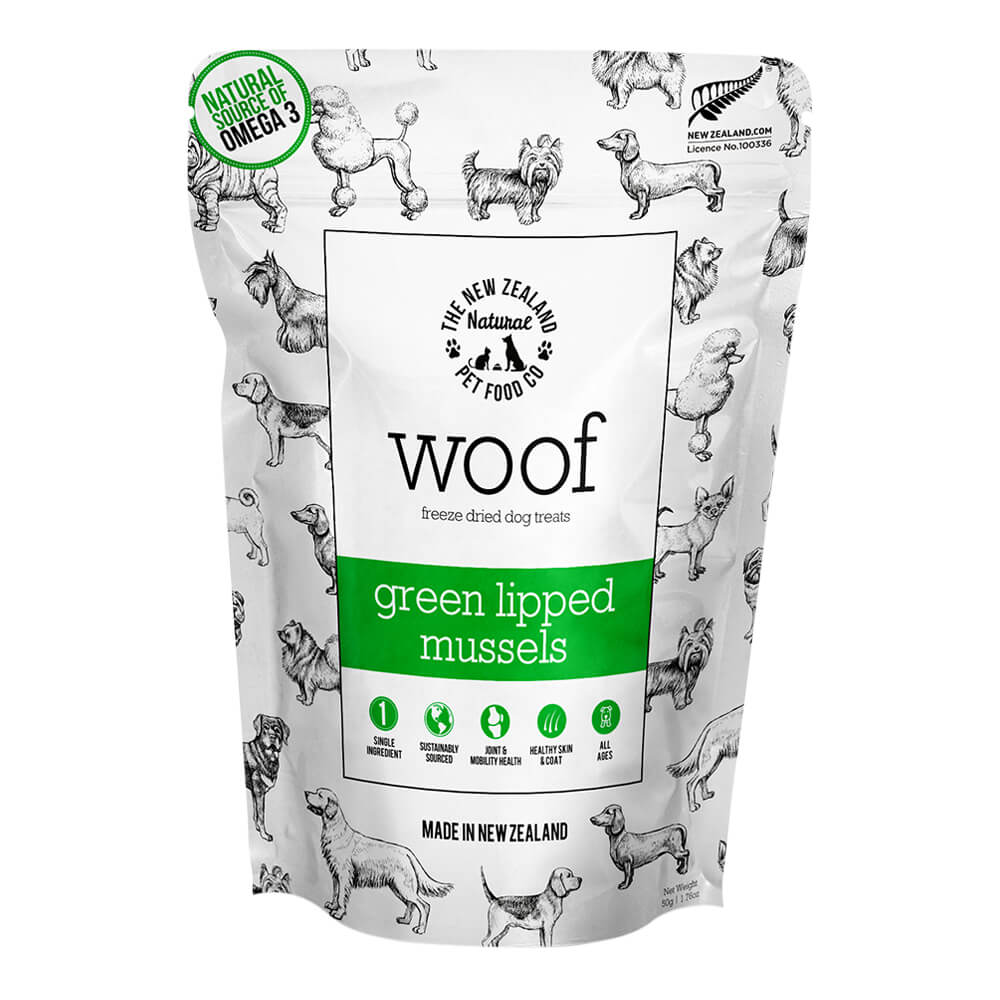 WOOF Green Lipped Mussel Treats