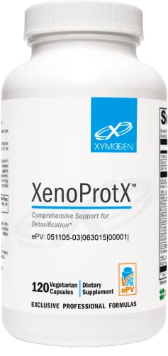 XYMOGEN XenoProtX - Supports Healthy Estrogen Metabolism + Xenoestrogens Detox - DIM, NAC, Calcium D-Glucarate + Phytonutrients Supplements to Support Liver Detox + Liver Health (120 Capsules)