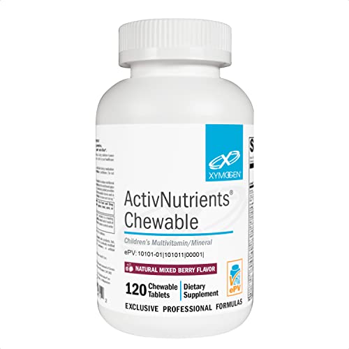 XYMOGEN ActivNutrients® Chewable Mixed Berry 120 Tablets