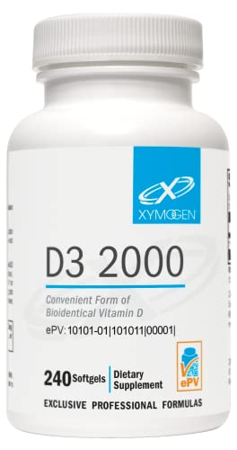 XYMOGEN D3 2000 (50 mcg) 240 Softgels