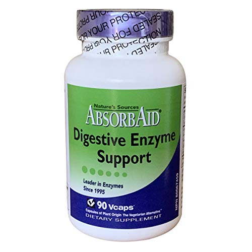 AbsorbAid Digestive Enzyme Support 90 Vegetarian Capsules