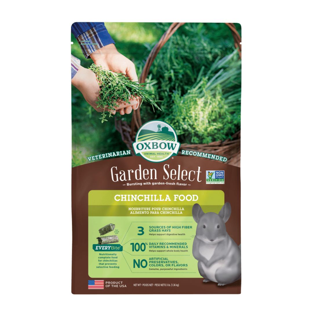 Oxbow Small Animal Garden Select Chinchilla 3Lb