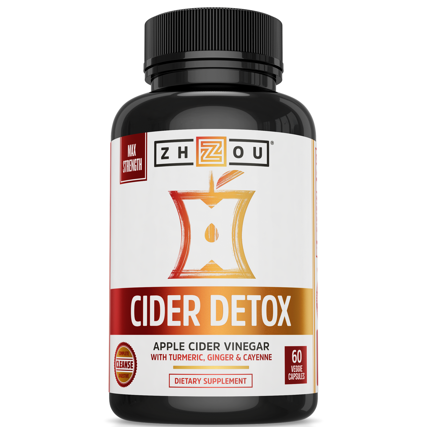 ZHOU Nutrition Cider Detox 60 vegcaps