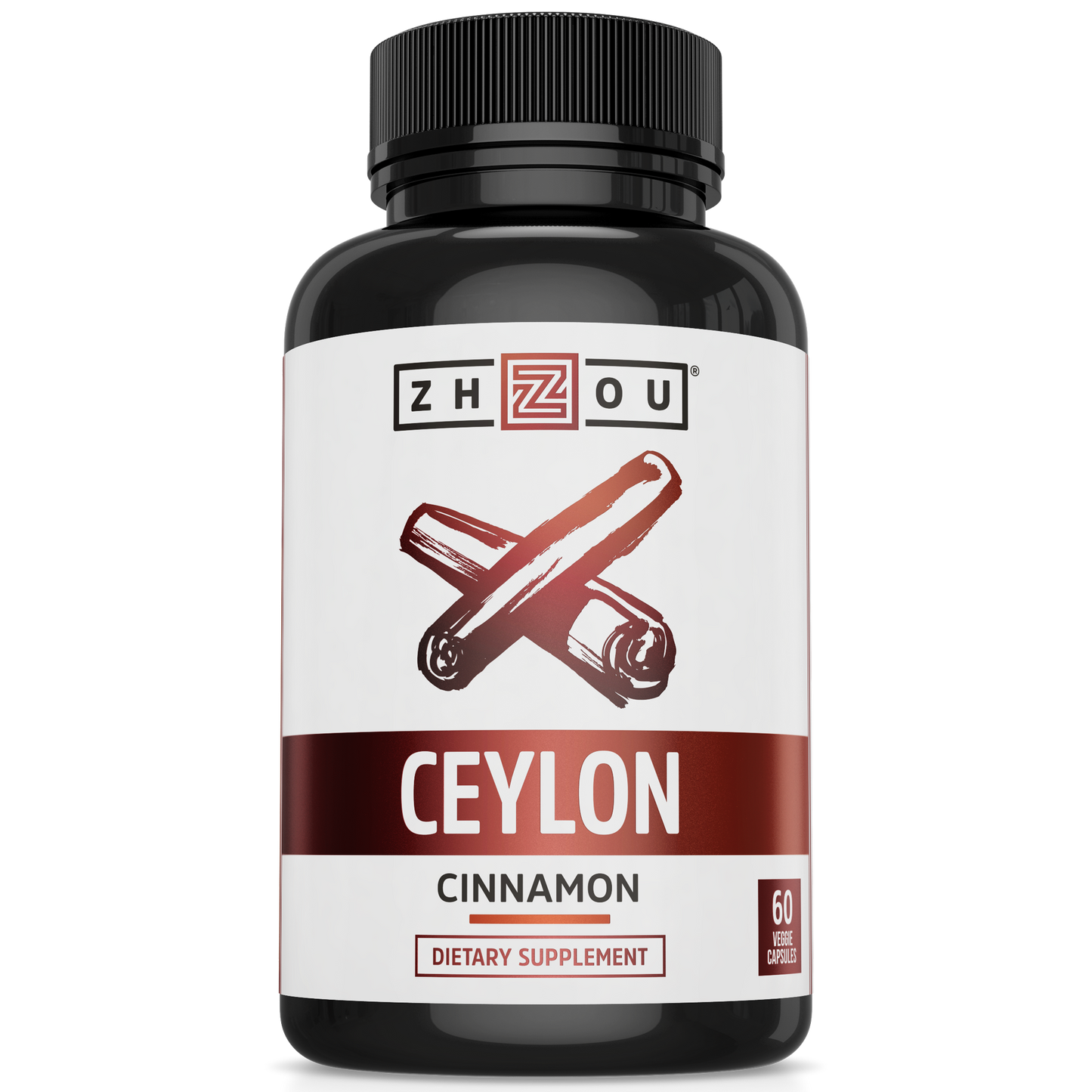 ZHOU Nutrition Ceylon Cinnamon 1200mg 60 vegcaps